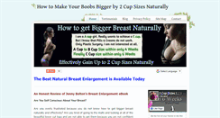 Desktop Screenshot of how-to-enlarge-breast.com